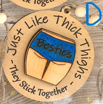 Friends Christmas Ornament