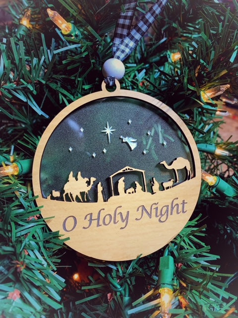 Christmas Nativity Scene Ornament