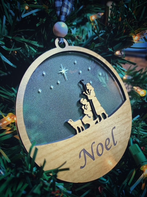 Christmas Nativity Scene Ornament