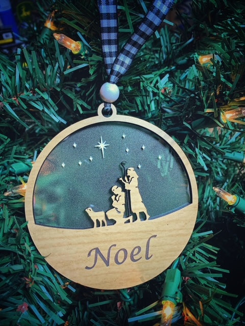 Christmas Nativity Scene Ornament