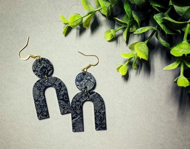 Arch Dangle Acrylic Earrings