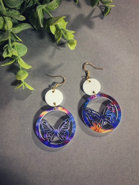 Miscellaneous Round Earrings