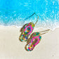 Flip Flop Acrylic Dangle Earrings