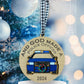 Police and Firefighter Christmas Ornament