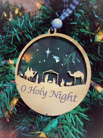 Christmas Nativity Scene Ornament