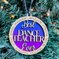 Christmas Dance Teacher Ornament
