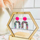 Arch Dangle Acrylic Earrings