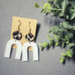 Arch Dangle Acrylic Earrings