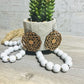 Miscellaneous Wood Cut Earrings